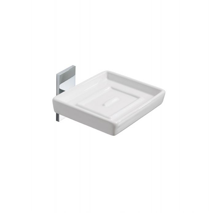 Wallmounted soap dish GLUE OML SRL ceramic