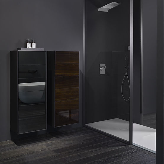 Contemporary bathroom cabinet - XL 07 - CASA BATH - oak / wall-mounted ...