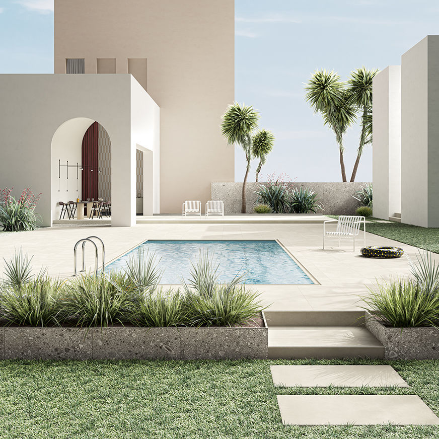 Indoor tile TIMELINE 2 DEL CONCA outdoor / kitchen / patio