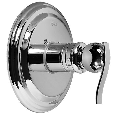 Shower shutoff valve 2356900 GRAFF wallmounted / metal