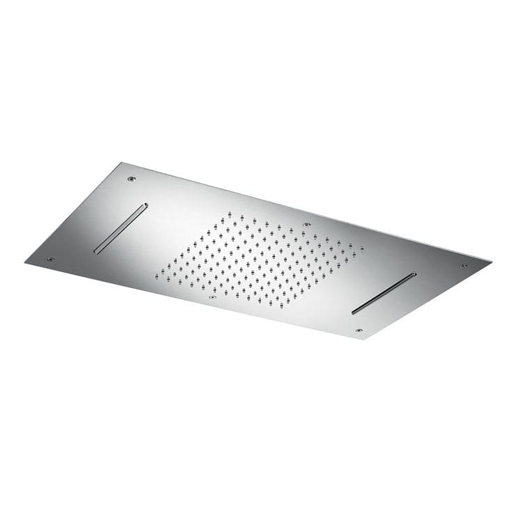 Recessed ceiling shower head - E044110 - ALMAR - rectangular / rain ...