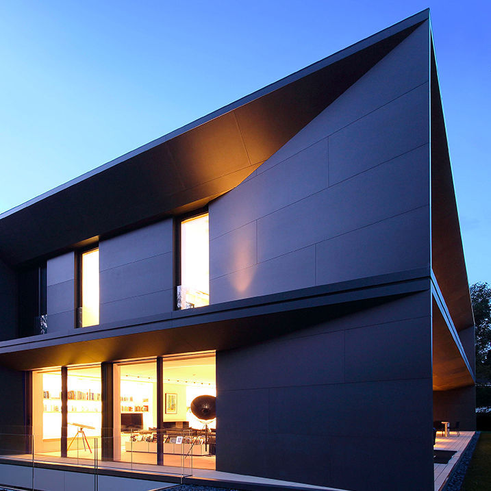 Ceramic façade cladding - LAMINAM - vertical / sustainable / matte finish