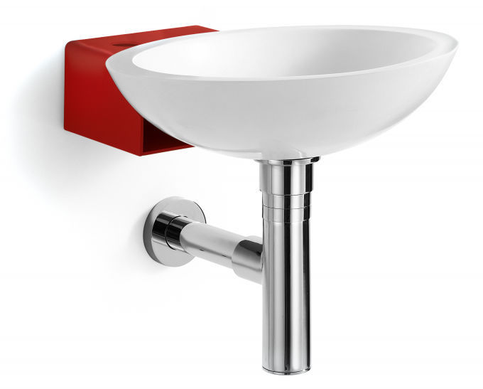 Wallmounted hand basin GOTO 66202.29 LINEABETA round / glass