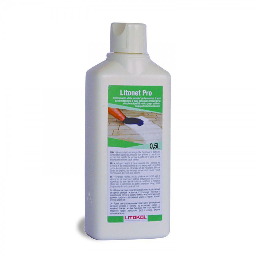Tile paint remover PRO LITOKOL for mortar / professional