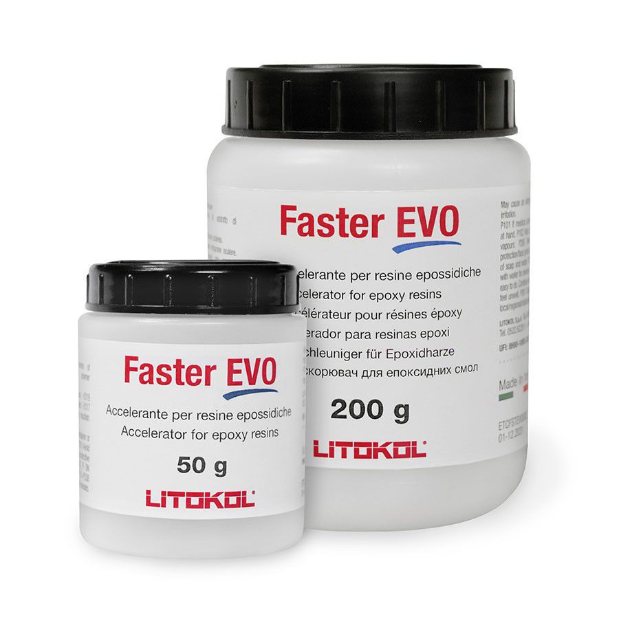 Accelerator admixture FASTER EVO LITOKOL for concrete / for mortar