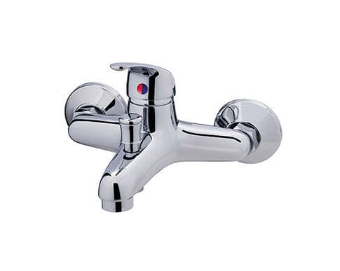 Bathtub mixer tap - SHARK: F 09001001 - MARCO MAMMOLITI - wall-mounted ...