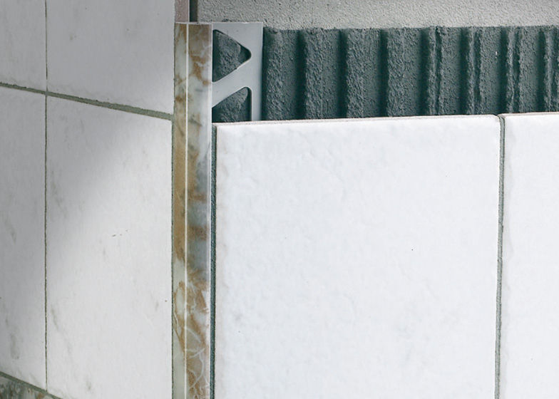 Resin edge trim ROUNDJOLLY RJE PROFILITEC for tile / rounded edge