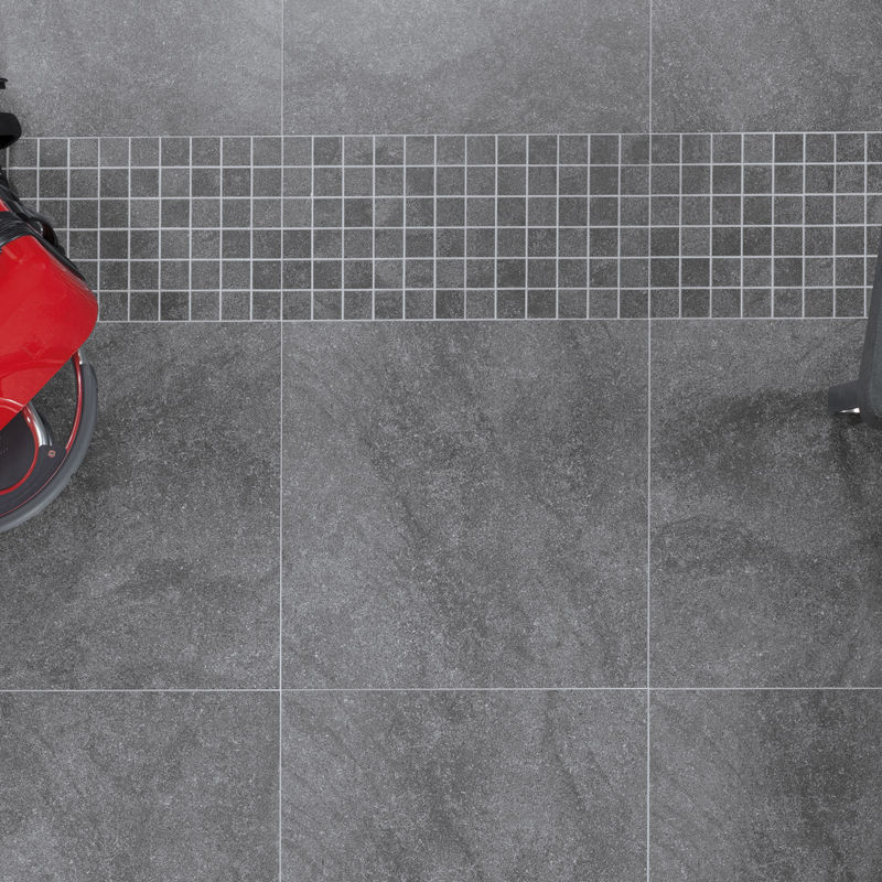 Indoor Tile Floor Ceramic Rectangular Kaamos Rako Ceramics