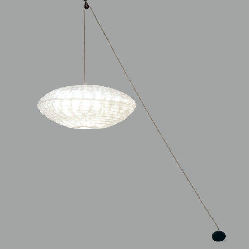 Pendant Lamp Cumulus CÉline Wright Contemporary Metal - Japanese Paper Pendant Light Pendant Lamp Cumulus CÉline Wright Contemporary Metal - Japanese Paper Pendant Light