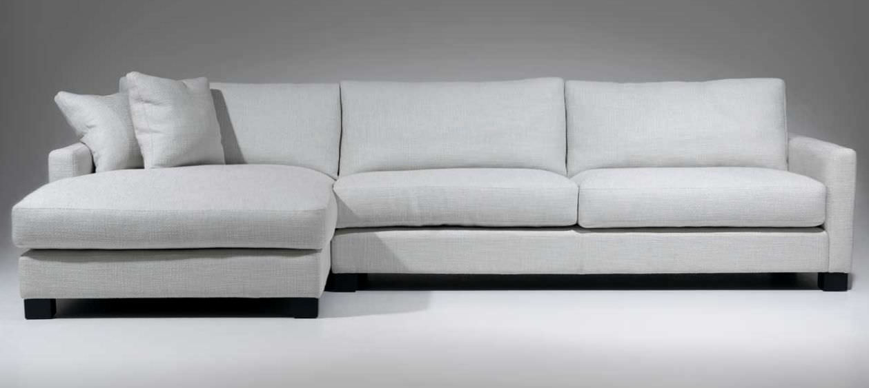 Corner sofa HUDSON ORIOR BY DESIGN LTD gray / fabric / 3seater