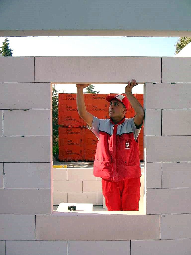 Lightweight concrete lintel LINTEL AKG GAZBETON A.S loadbearing