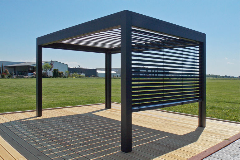 pergola slats direction