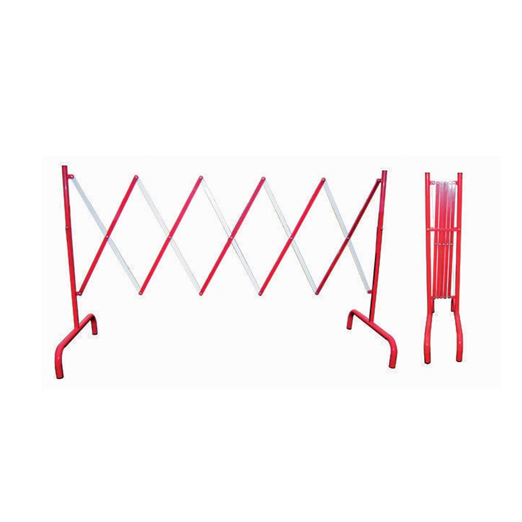 Protective barrier 5500210 BATISEC folding / metal / for