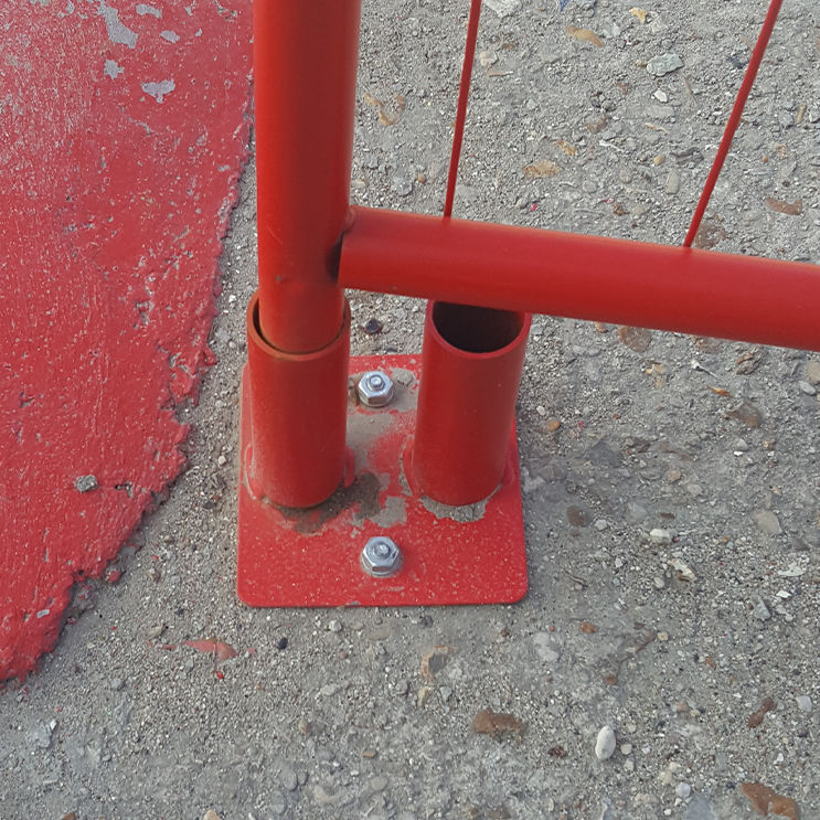 Metal fastening system 0500200 BATISEC for fencing / exterior / prefabricated