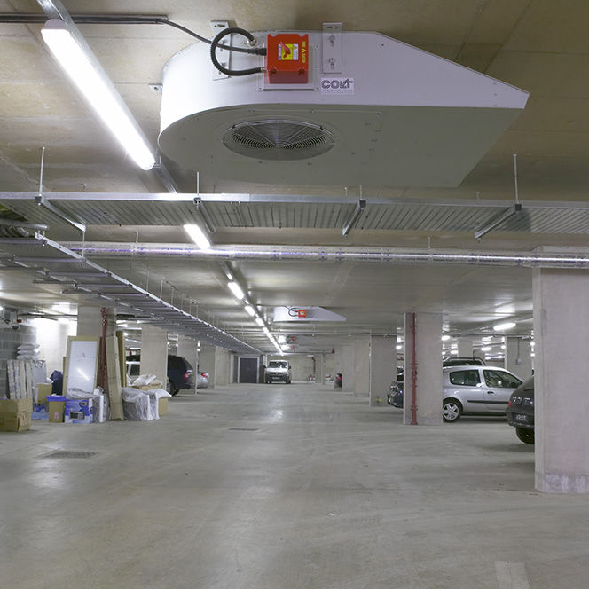 Smoke extractor fan CYCLONE COLT FRANCE centrifugal / duct