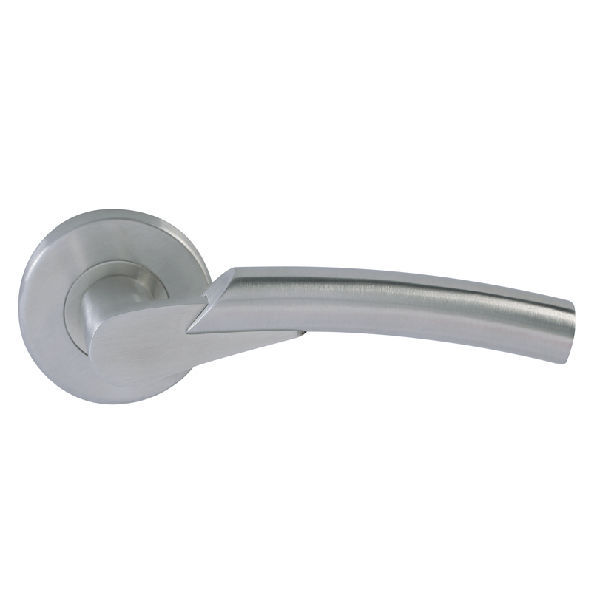 Door handle New York SX2026 DESIGNMAT brushed stainless steel