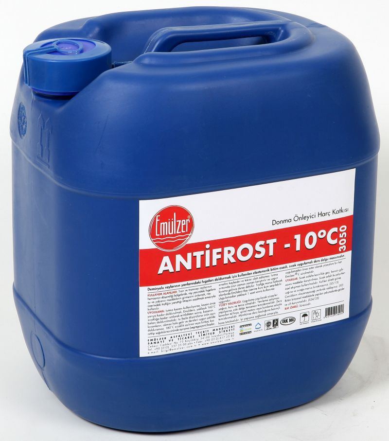 Plasticizer admixture - ANTIFROST -10º C 3050 - EMULZER - for concrete