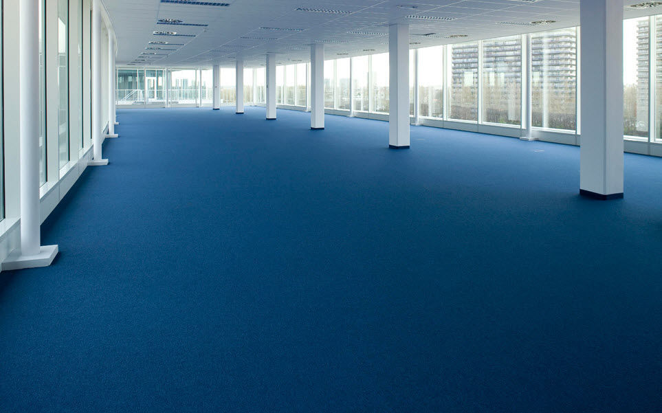 Tufted carpet MILLENNIUM MODULYSS loop pile / synthetic / tertiary