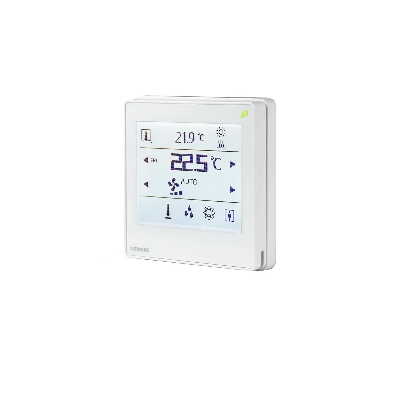 Home automation system touch screen - QMX3.P38H - SIEMENS Building