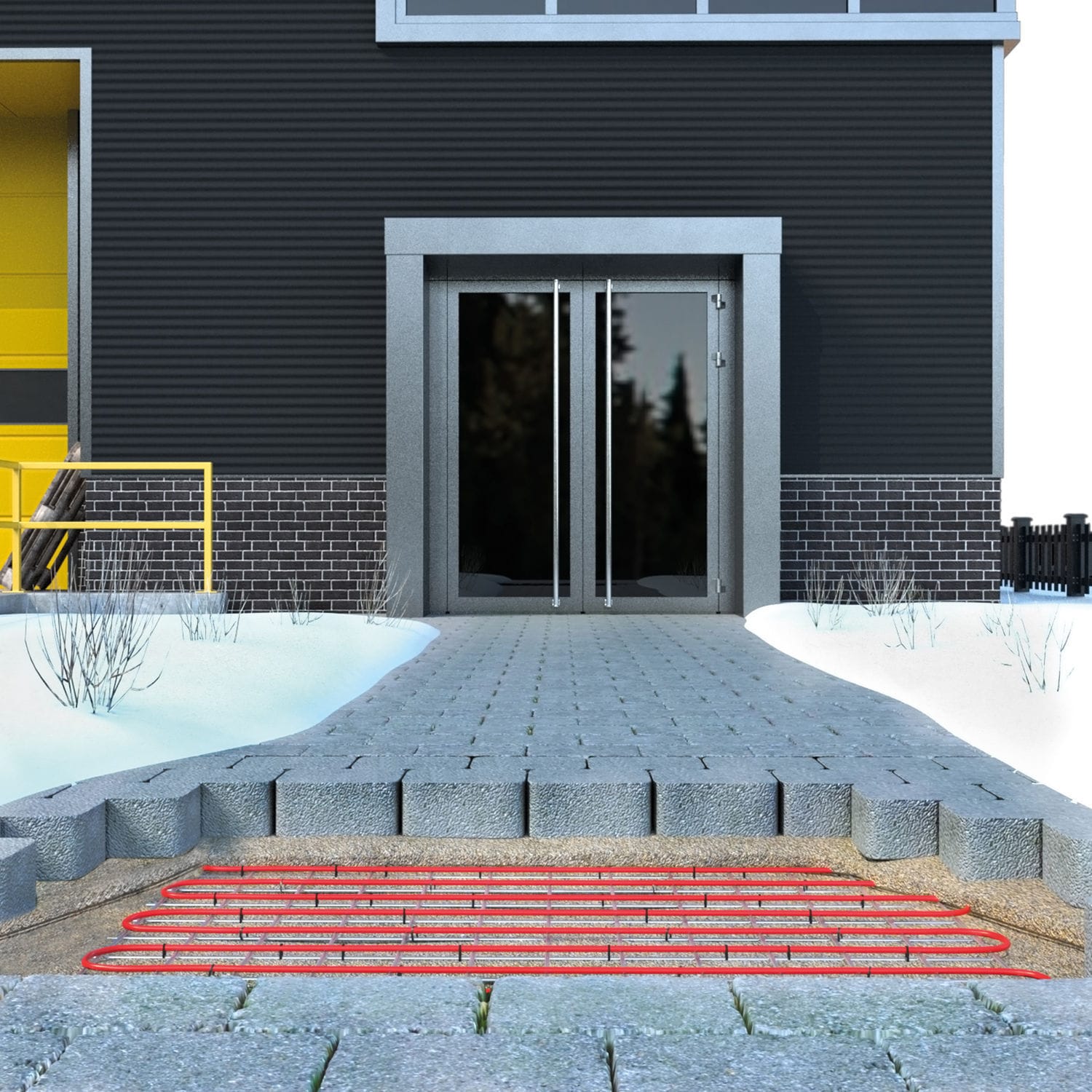 Hot water underfloor heating / electric / residential C&F TECHNICS