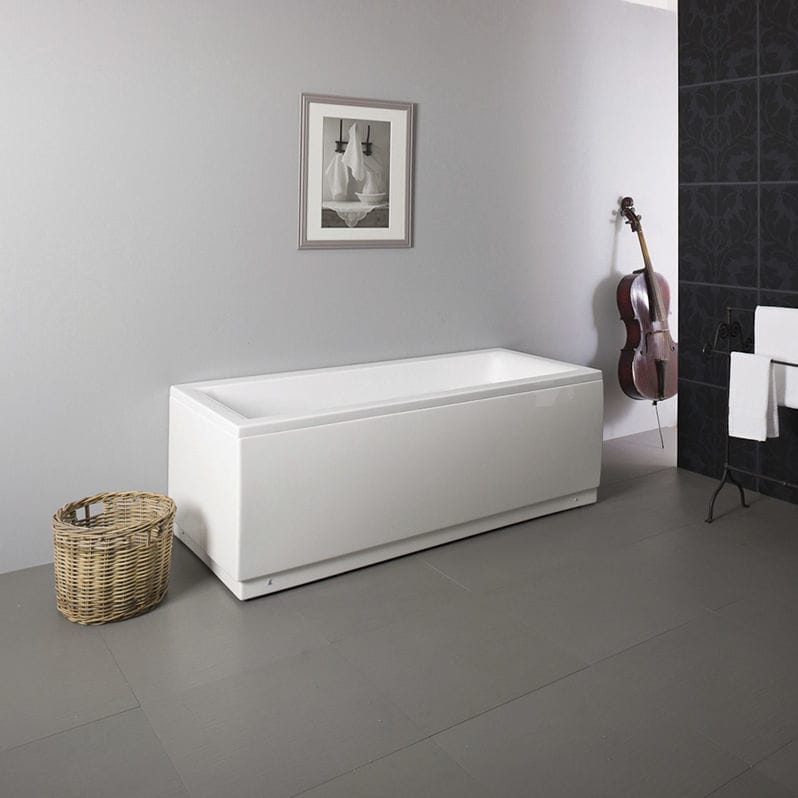 Free-standing bathtub - Roma - BALTECO AS - for homes / acrylic ...