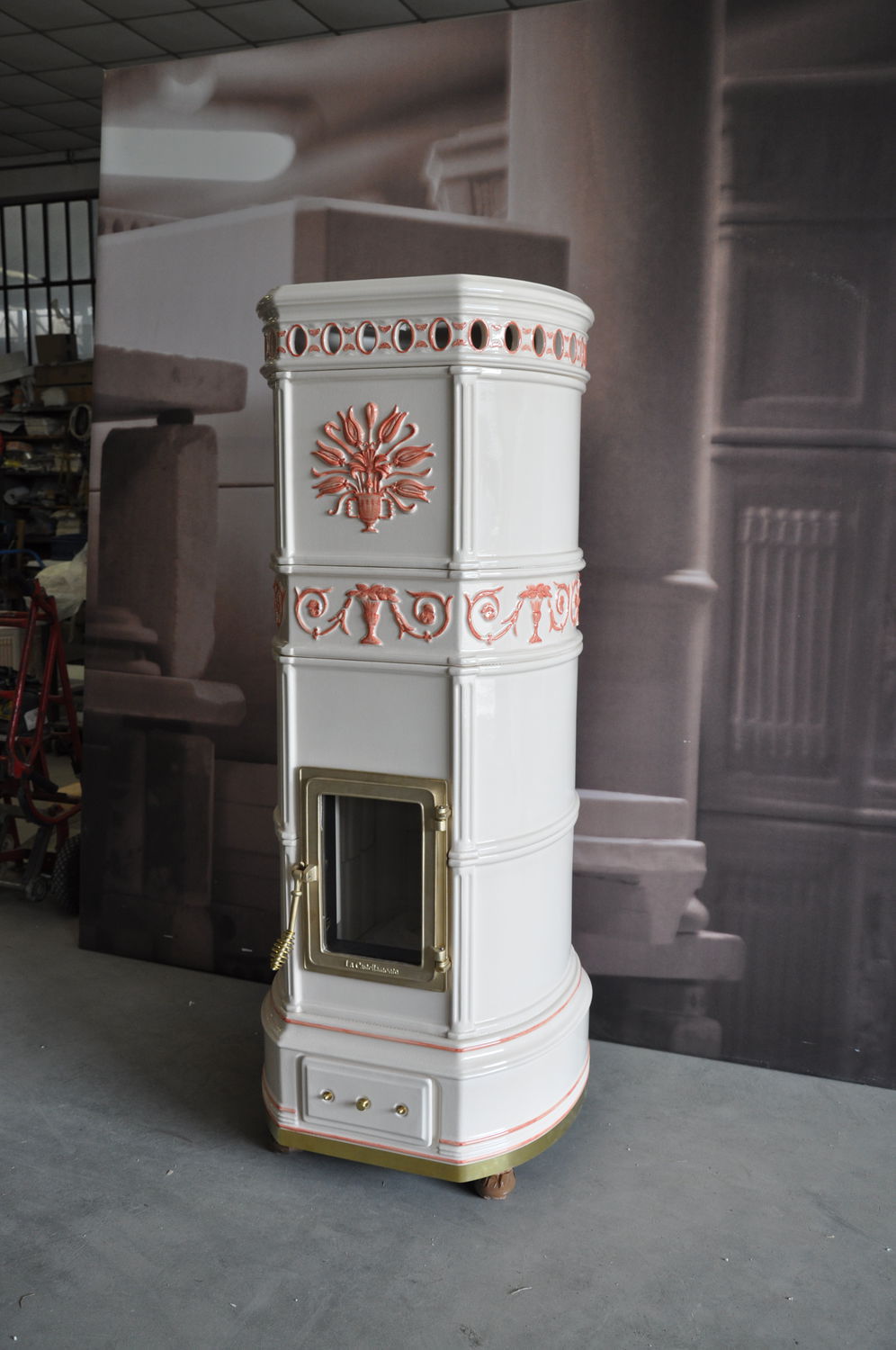 Wood heating stove - GRAND'OVALE - LA CASTELLAMONTE Stufe di