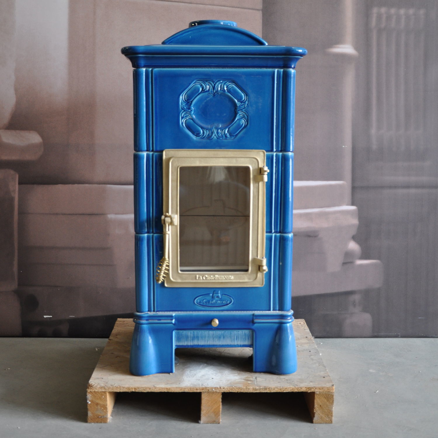 Wood heating stove - ONDA - LA CASTELLAMONTE Stufe di Ceramica - 0