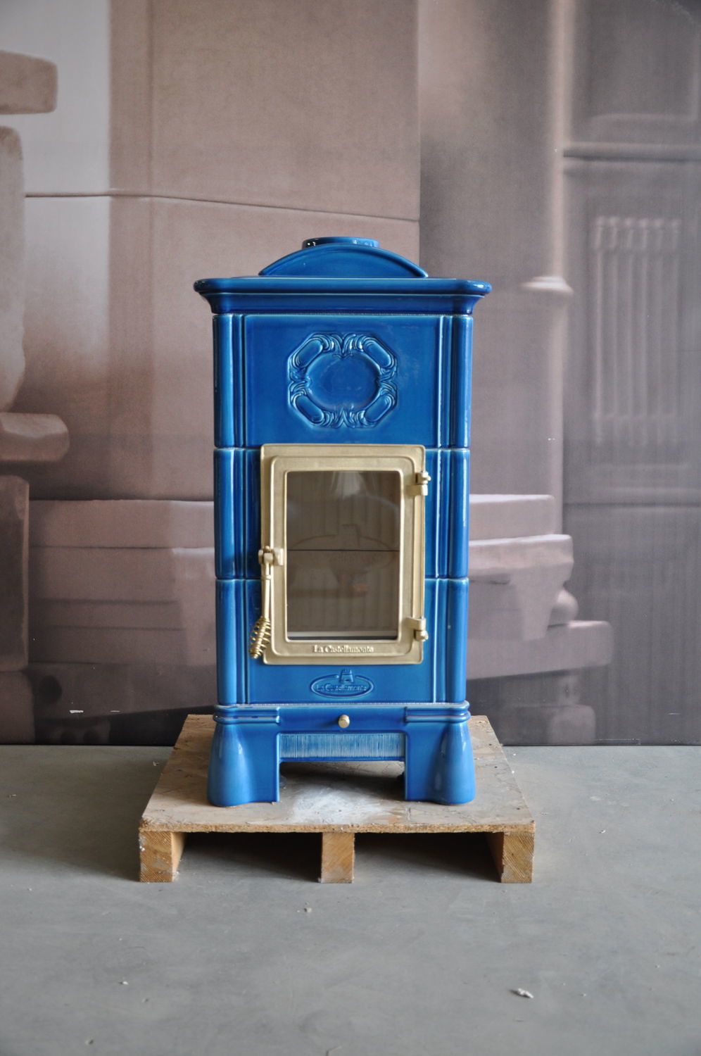 Wood heating stove - ONDA - LA CASTELLAMONTE Stufe di Ceramica - 0