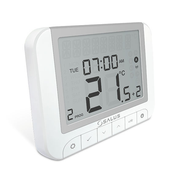 Heating thermostat - RT520TX - Salus Controls GmbH - digital / programmable  / wall-mounted