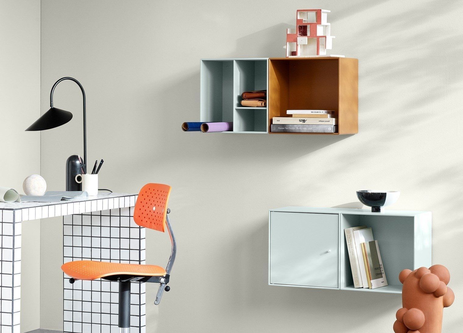 Montana Mini シェルフ 1002 ブラウン MONTANA MINI SHELF 1002