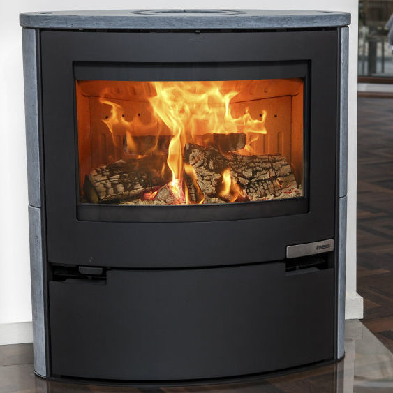 Wood Heating Stove Steel Soapstone Contemporary 15sk