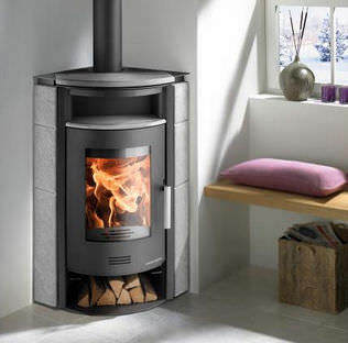 Wood Heating Stove Kuopio Haas Sohn Ofentechnik Gmbh Corner Contemporary Metal