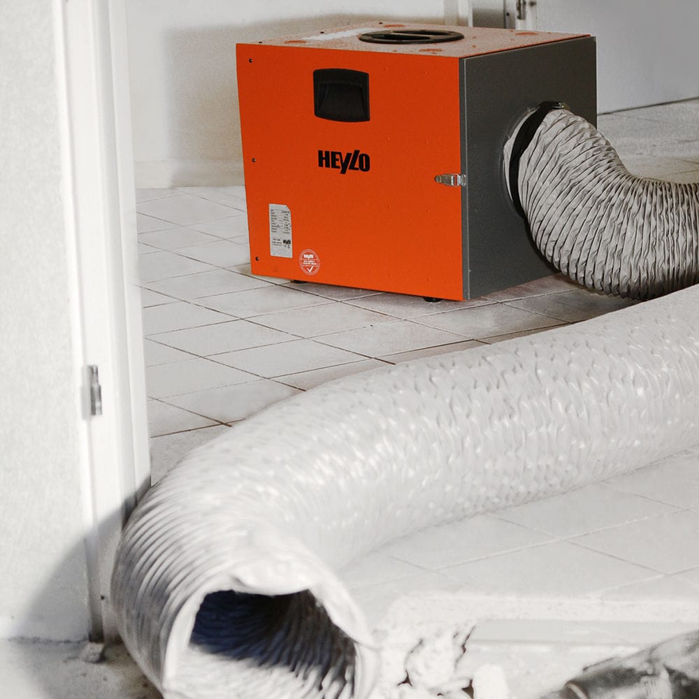 HEPA air purifier POWERFILTER 1400 Dantherm Group A/S activated carbon / freestanding