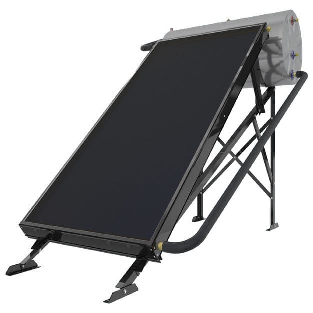 Solar water heater - TSM - SOLIMPEKS Solar - free-standing / horizontal ...