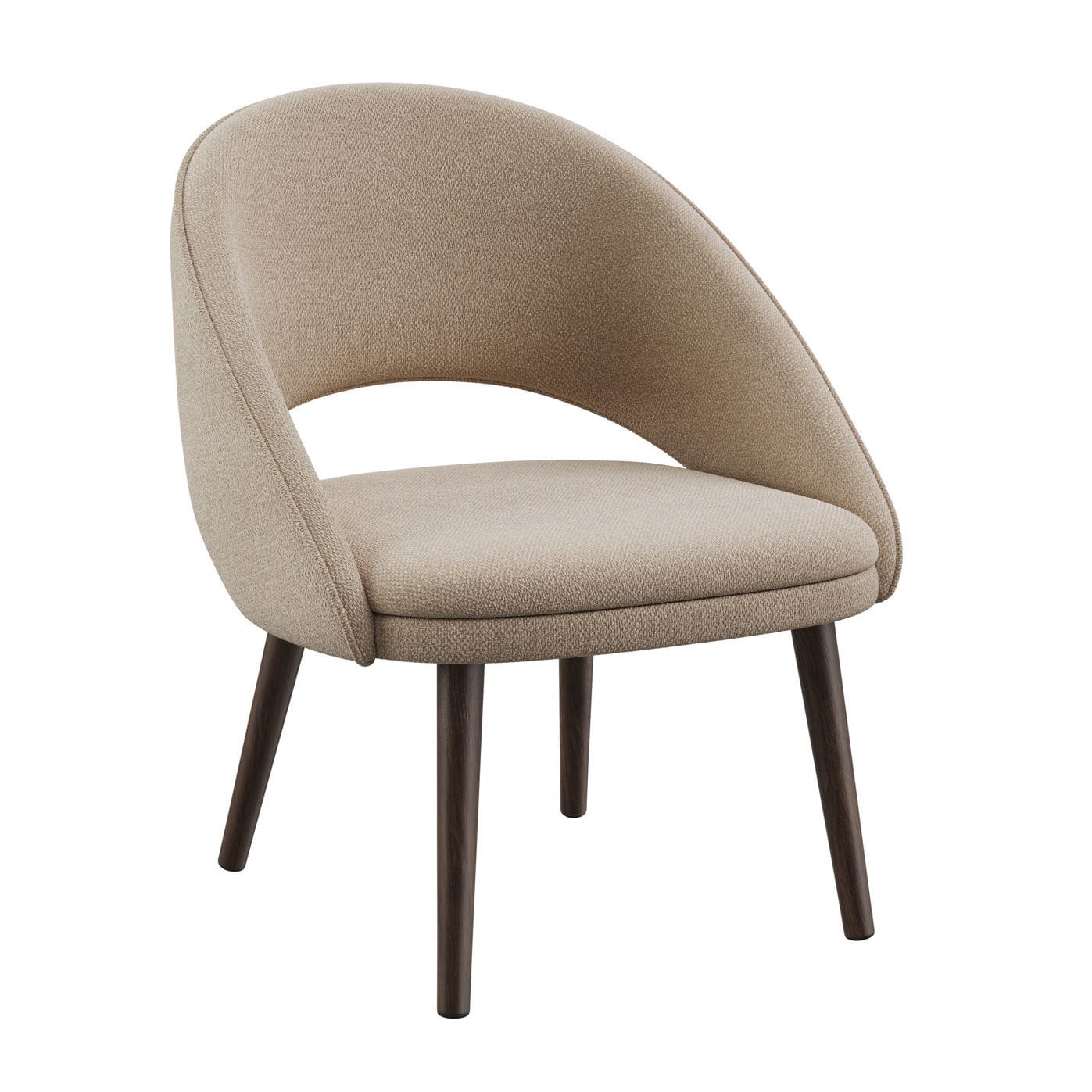 Contemporary armchair - BEND - EUROFASHION HOMETEXTILES & CONCEPTS ...