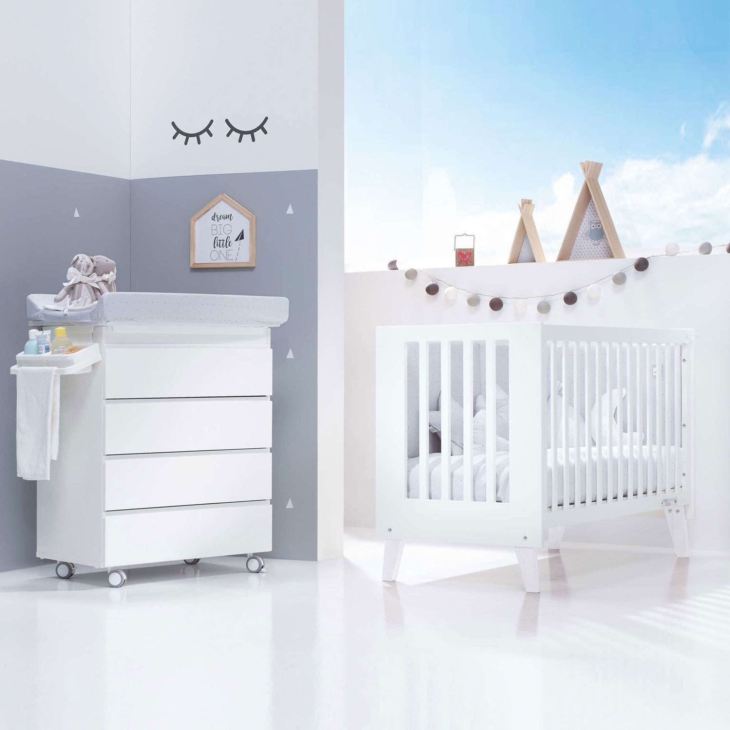 Single baby bed Nexo ALONDRA contemporary / cosleeping / wooden