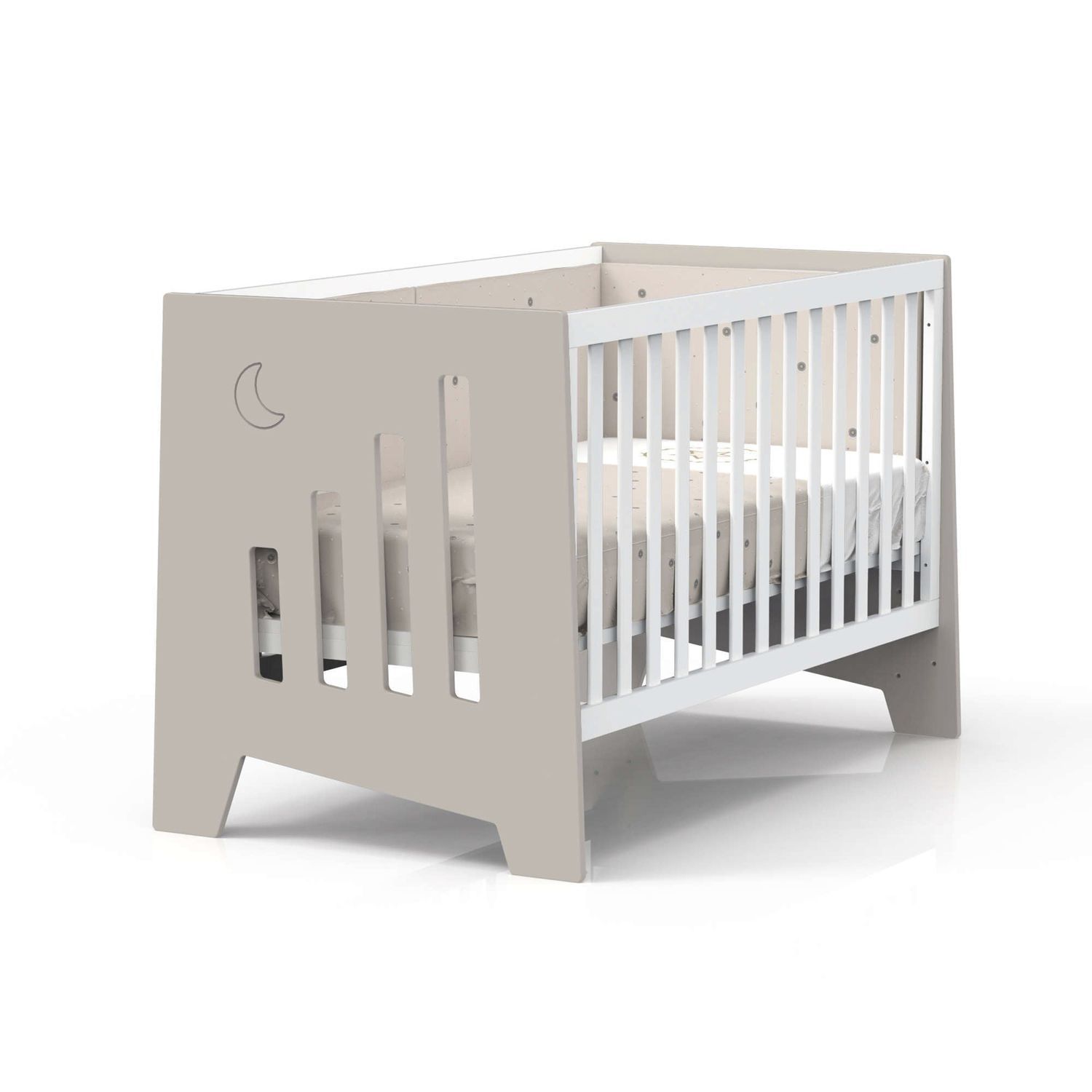 Single baby bed OmniXL ALONDRA contemporary / cosleeping / MDF