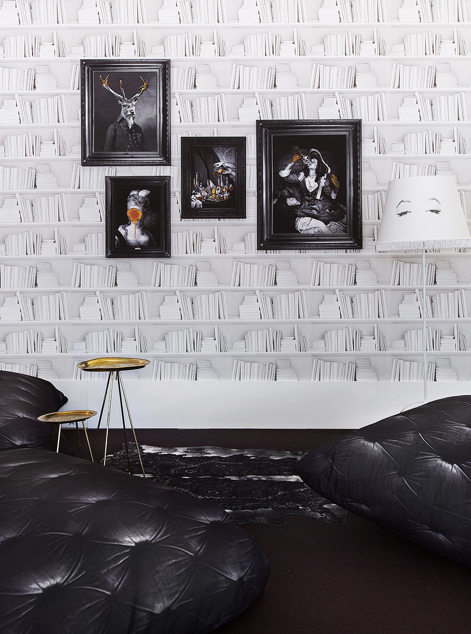 Traditional Wallpaper Vintage Fabric Vinyl