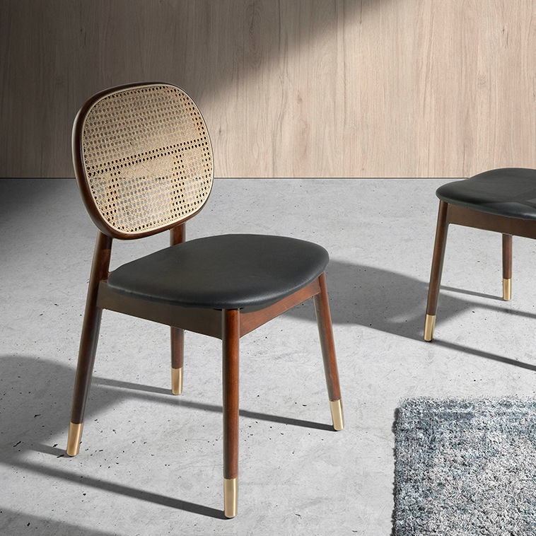 Contemporary dining chair 4093 Angel Cerdá synthetic leather