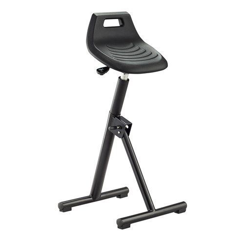 Contemporary office stool INDUSTRIAL PERCH Safco polyurethane