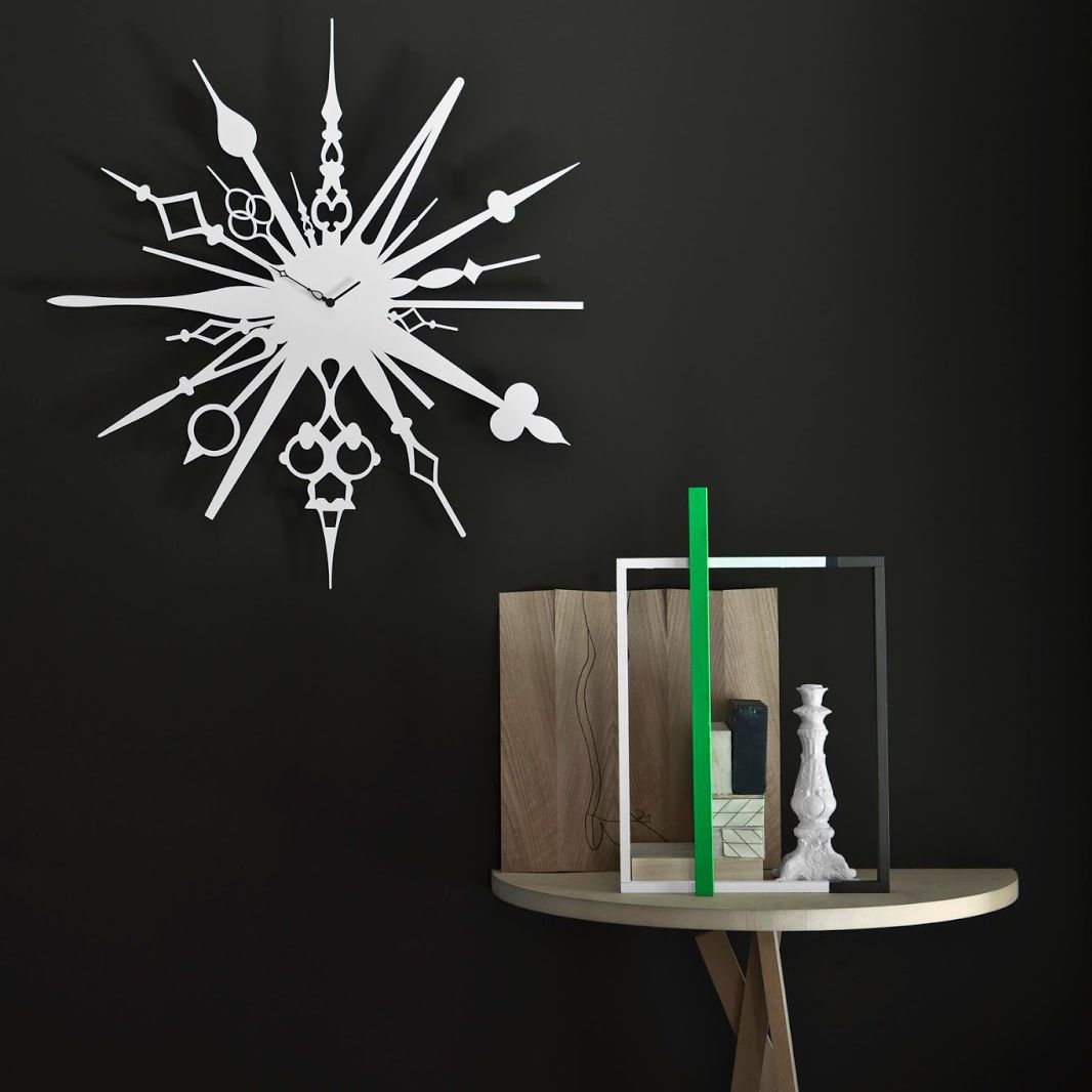 Contemporary clock - MILLELANCETTE - DIAMANTINI & DOMENICONI - wall ...