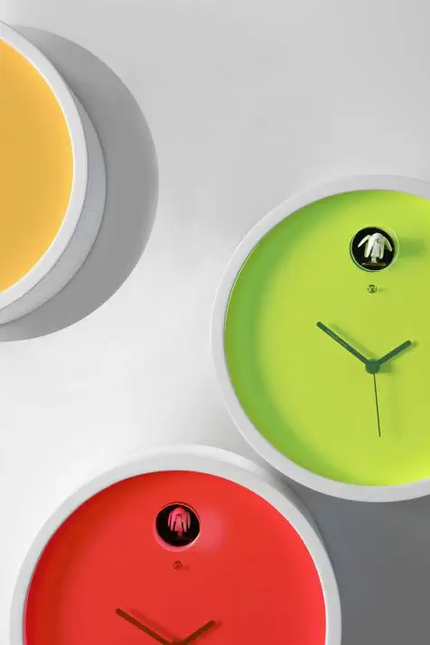 Contemporary clock - PLEX - DIAMANTINI & DOMENICONI - wall-mounted