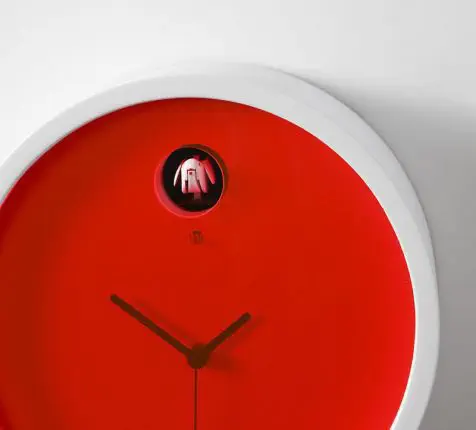 Contemporary clock - PLEX - DIAMANTINI & DOMENICONI - wall-mounted