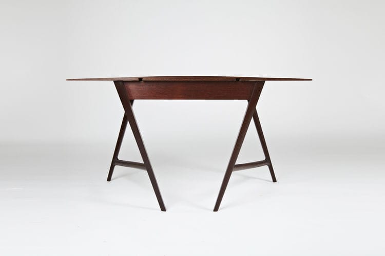 Solid Wood Desk Wenge Scandinavian Design Stealthier Paere Solid Wood Desk Wenge Scandinavian