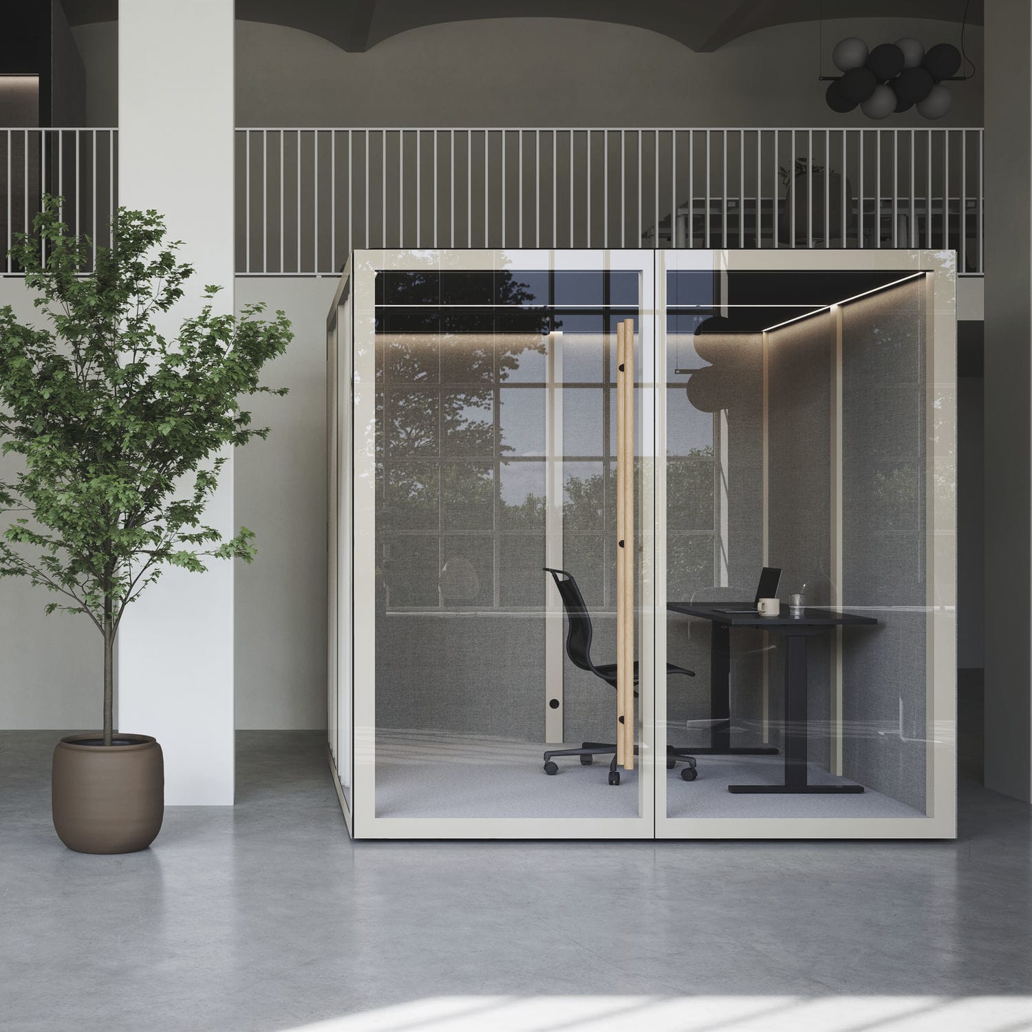 acoustic-office-pod-zen-abstracta-with-glass-door-glass-wood