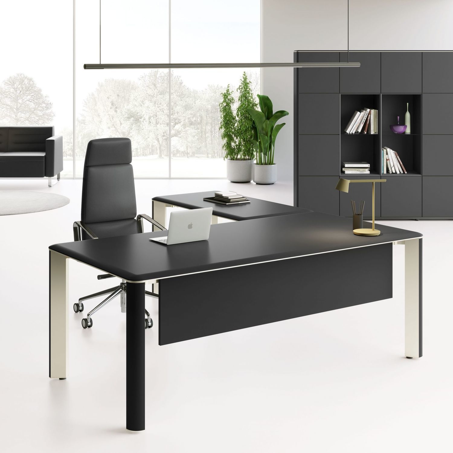 Executive desk - IULIO - Las Mobili - with post / contemporary ...