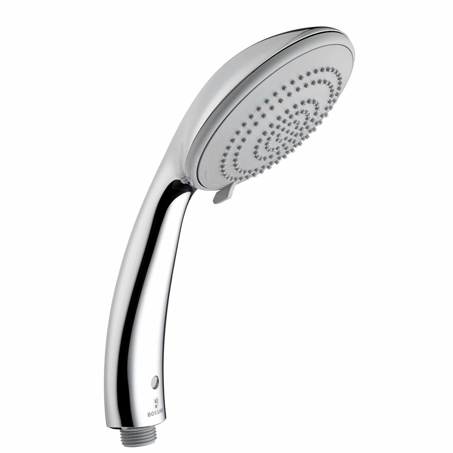 Round hand shower - B00105 - BOSSINI - chromed metal / contemporary ...