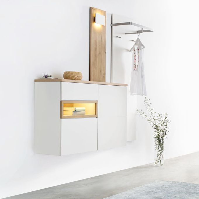 Contemporary entryway cabinet - FOX 011 - Sudbrock - wall-mounted ...