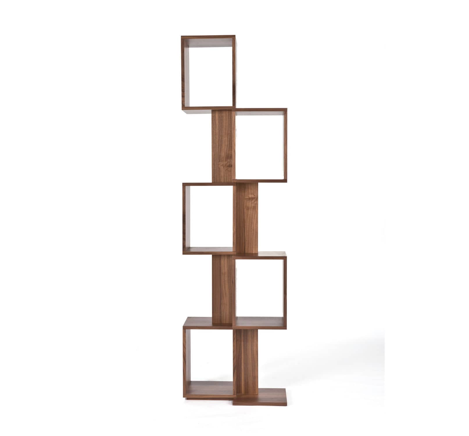Corner shelf PARTICLE case modular / original design / wooden