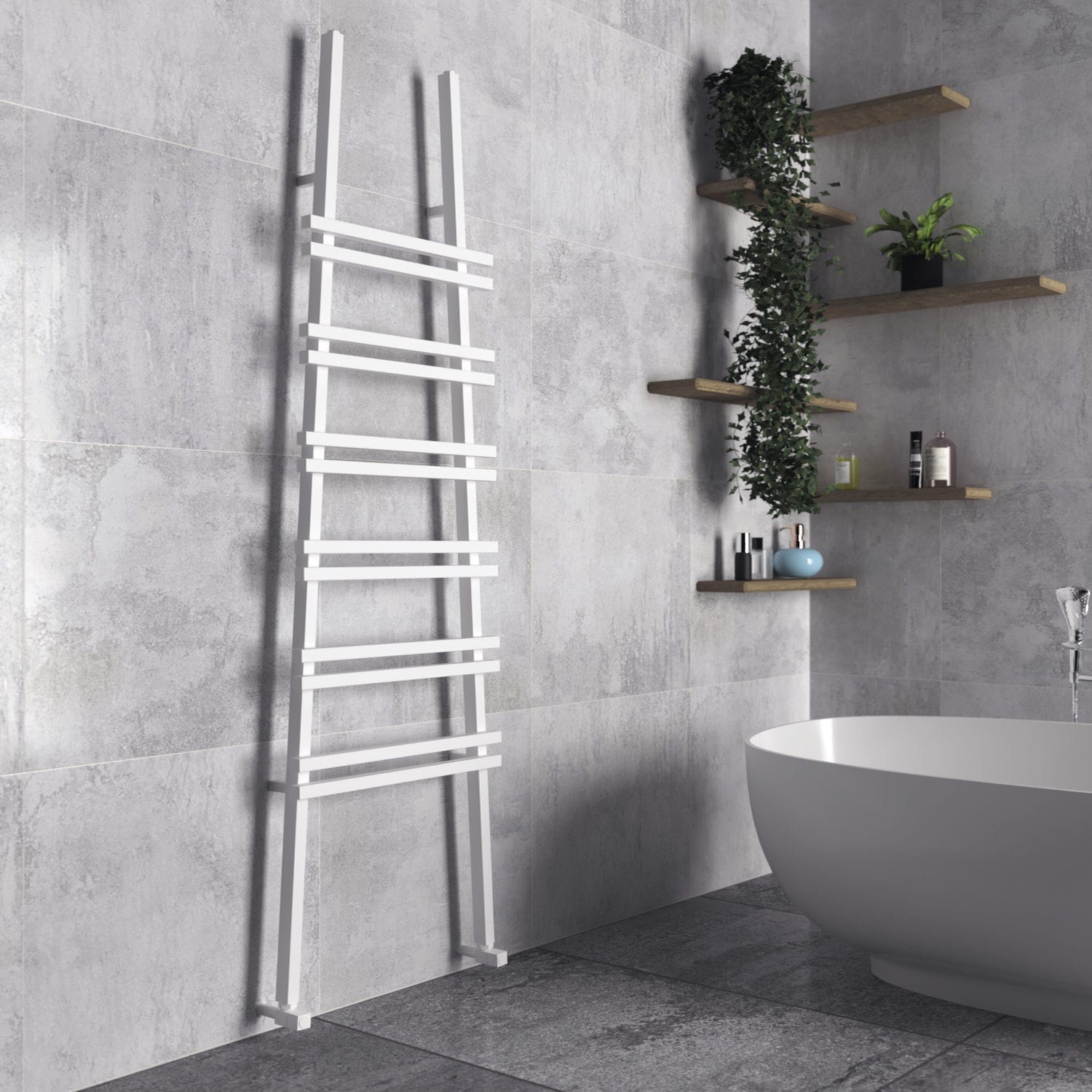 Hot water towel radiator JACOBS W Carisa Designer Radiators